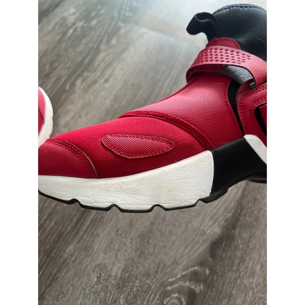 Air Jordan Trunner LX High Sneakers Mens 10 Red Black Zip BV1272-600